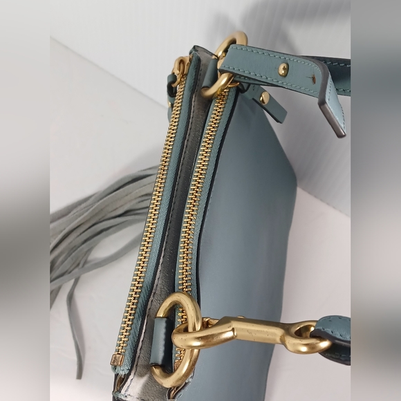 Chloé Jane Suede & Leather Crossbody Bag - Picture 4 of 6